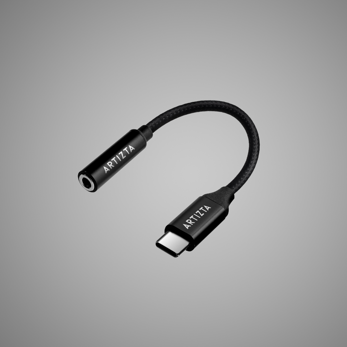 USB-C naar AUX adapter – zwart