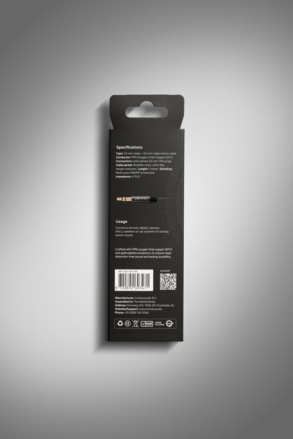 AUX-kabel – zwart