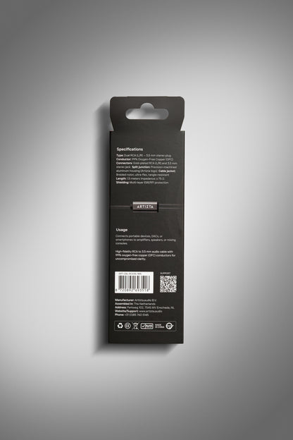 RCA-kabel - zwart